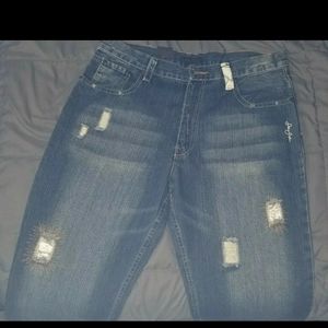 NWT Sean John Premium Denim Jeans Mens Size 38x25 Rare.